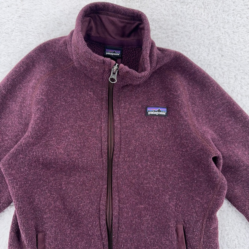 Patagonia Sweater GIRLS Medium 10 Full Zip Better Sweater‎ Jacket Fleece 65460